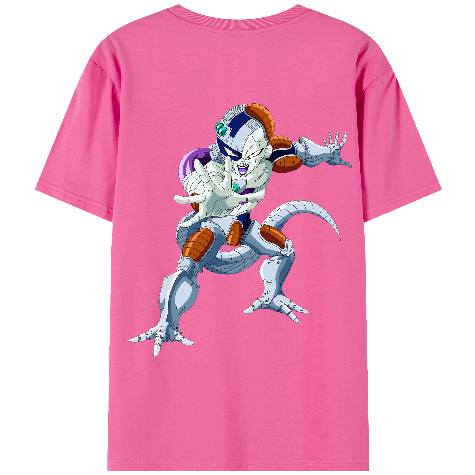 （画像用） ドラゴンボール フリーザ DRAGON BALL Frieza レディース半袖Tシャツ(バックプリント)